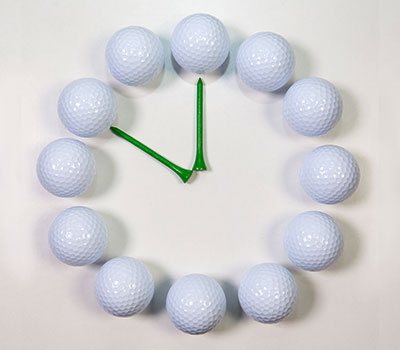 Best time to play golf in florida golf ball clock